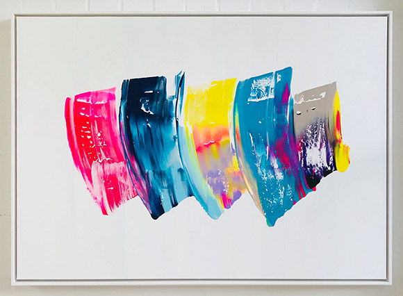 Paul Schrader #4, 140x100 cm, Acryl auf Canvas