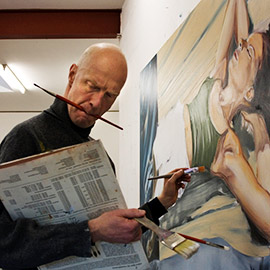 Artist at Work | zu Besuch im Atelier von Burkhard Kern