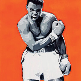 Kirstin Dabelstein | THE GREATEST | Unikat, Acrylfarbe auf Leinwand, 100x120cm