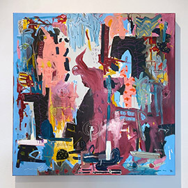 Vincent Herkert Austellung in der Galerie Marion Stöter