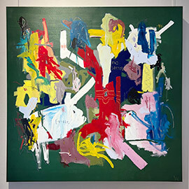 Vincent Herkert Austellung in der Galerie Marion Stöter